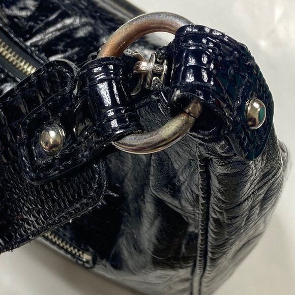 Vintage Guess Est 1981 Black Shoulder Women Bag - Picture 14 of 16